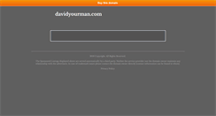 Desktop Screenshot of davidyourman.com